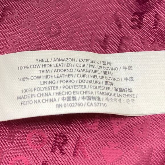 Kate Spade New York  Bordeaux Cown Hide Leather Shoulderbag Handbag - Picture 13 of 13